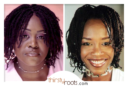 Now that you know how to do a two strand natural twist, try getting creative 