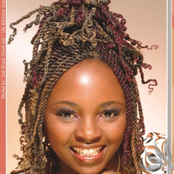 kinky twist styles pictures