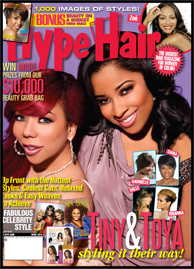 hairstyles magazine pictures. Tiny and Toya hype hair magazine hairstyles are, lets just say, predictable.