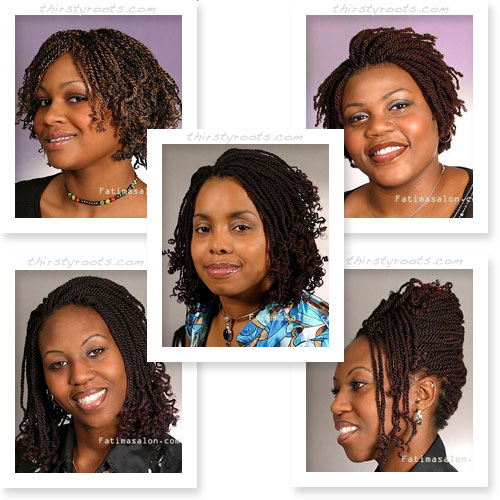 Two Strand Twists With Extensions | thirstyroots.com: Black Hairstyles and 