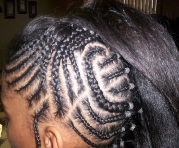 Black braided Mohawk hairstyles french-braid-mohawk – thirstyroots.com: 