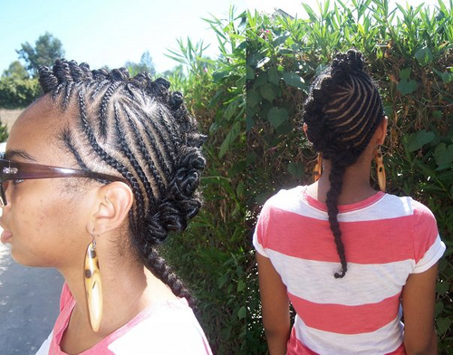 black braid hairstyles. Black Mohawk Hairstyles 2910874930_481c236d15 – thirstyroots.com: Black 