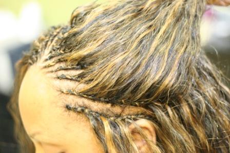 How to tree braid weave | thirstyroots.com: Black Hairstyles and Hair Care
