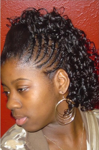 Short Mohawk Hairstyles For Black Women