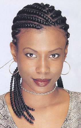 cornrow extension hairstyles