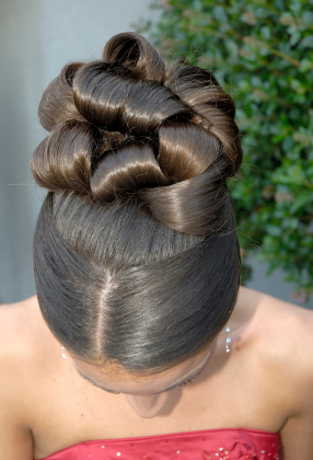 updos for prom long hair 2010. Curly Hair Updo Black Updo