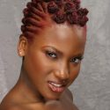 bantu knots and flat twist natural hairstyle