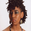 cute two strand twist updo natural hair