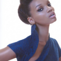 pinned up with a bump black natural hair updo