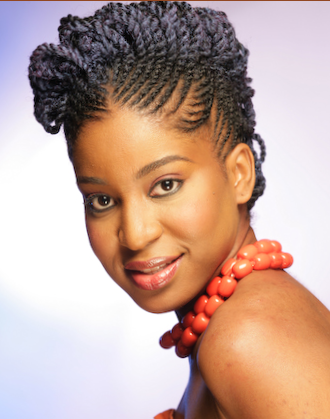 natural updo hairstyles for black women. twist updo natural hair