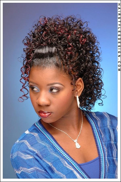 Latest Black Curly Hairstyle For Black Women 2011