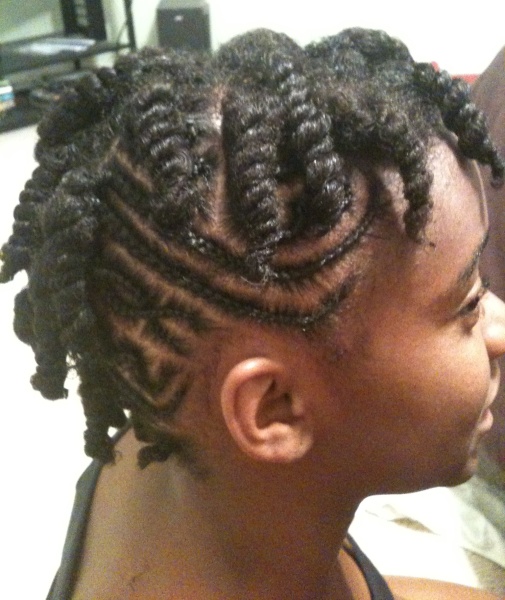 frohawk hairstyle. fohawk natural hairstyles for