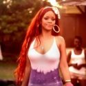 rihanna red weave