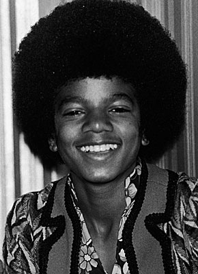 Michael Jackson Afro
