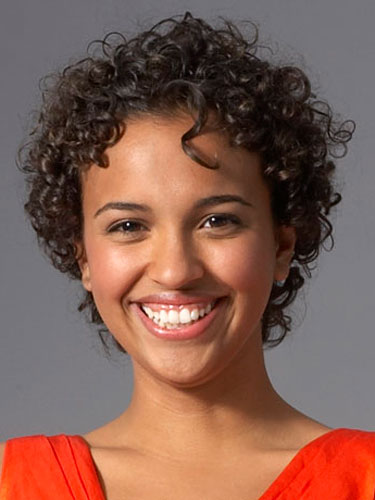 Natural Curly Hair Black Women. short and curly black hair
