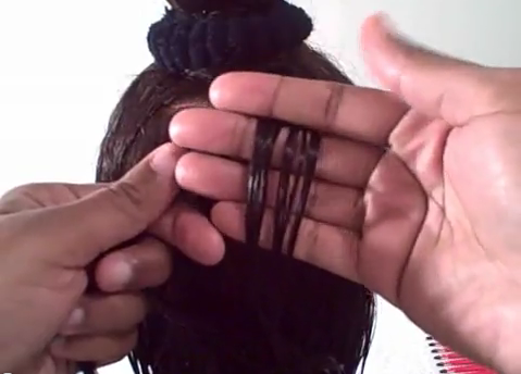 overhand french braid tutorial - thirstyroots.com: Black ...
