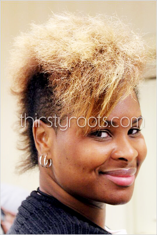 in this short haircut with highlights i just love when people find a ...