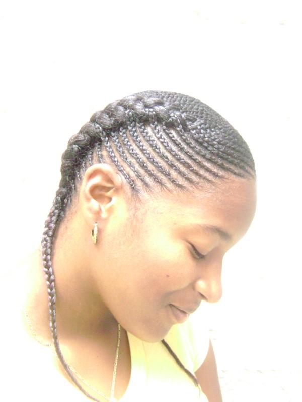 Cornrow Braided Hairstyle Side Thirstyroots Com Black Hairstyles Cornrow Hairstyles Cornrows Braids Hair Styles