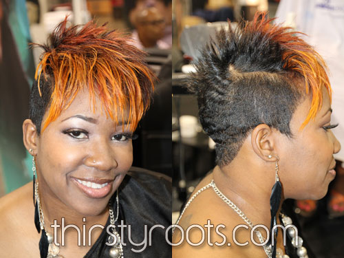 African American hair color ideas that give black women an edgy but ...