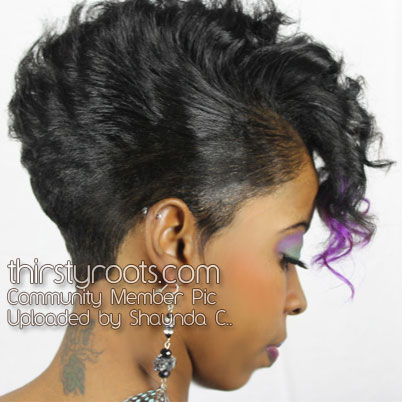 Razor Cut Hairstyles for Black Women   thirstyroots com  Black