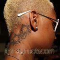 African American Platinum Blonde Mohawk African American Platinum Blonde Mohawk
