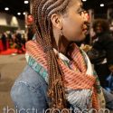 Long Black Braided Hairstyle Long Black Braided Hairstyle