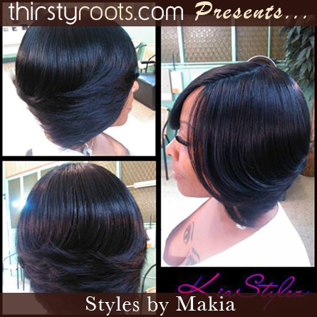 feathered-layered-bob-hairstyle - thirstyroots.com: Black Hairstyles