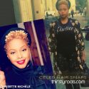 Chrisette Michele’s short, blonde, and natural hair Chrisette Michele’s short, blonde, and natural hair