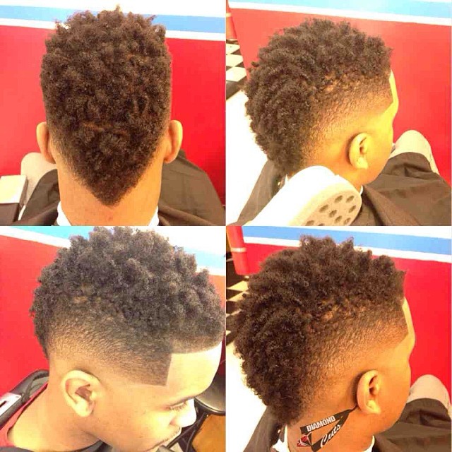 Faded Mohawk Hairstyles