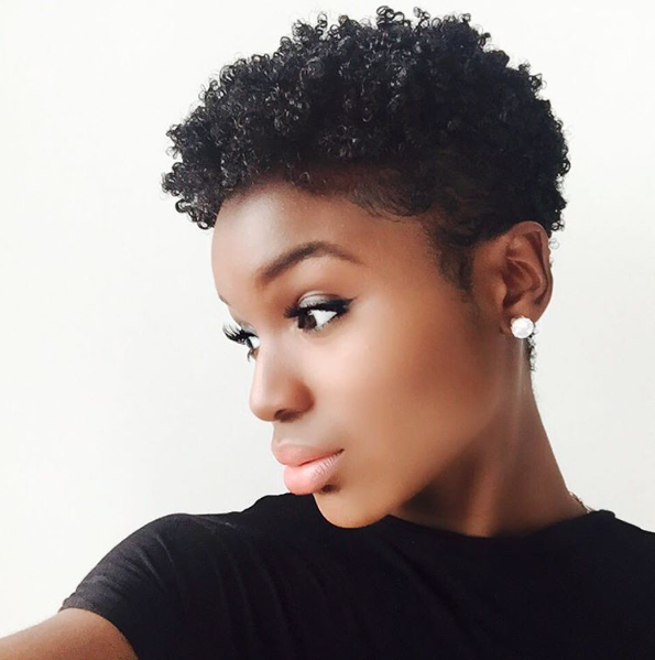 InstaFeature: Tapered cut on natural hair – @dennydaily