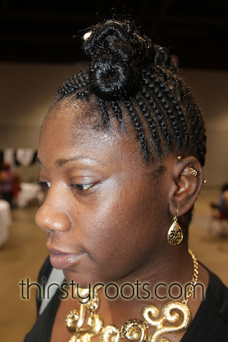 Natural Braided Mohawk