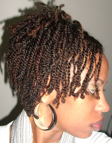 two tone kinky twists