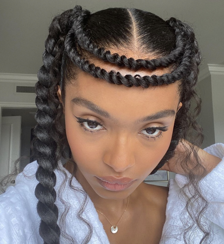 Yara Shahidi Hairstyles from Afro Curls to Braids to Blowouts