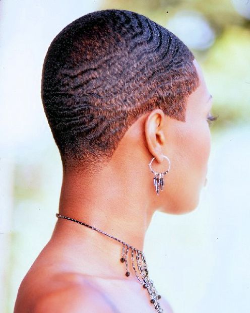 Short Shaved African American Hairstyles