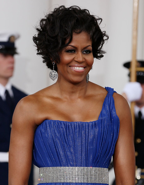 Michelle obama curly bob haircut - thirstyroots.com: Black 