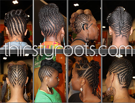 pictures of braids and cornrows