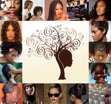 African American Women Hair Weaves
