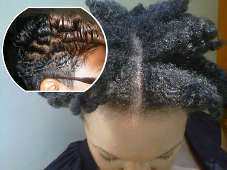 Short Relaxed Hair To Natural