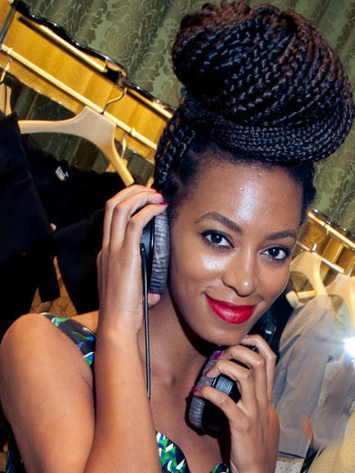 Solange Knowles Braids From Bun To Butt Length To Beads