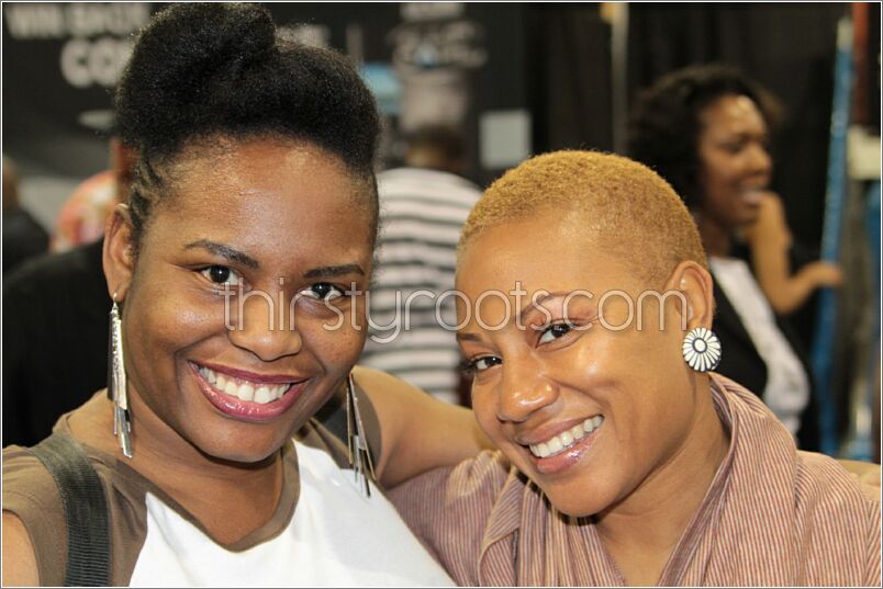 Felicia Leatherwood and Sharina Hill CEO of Thirsty Roots