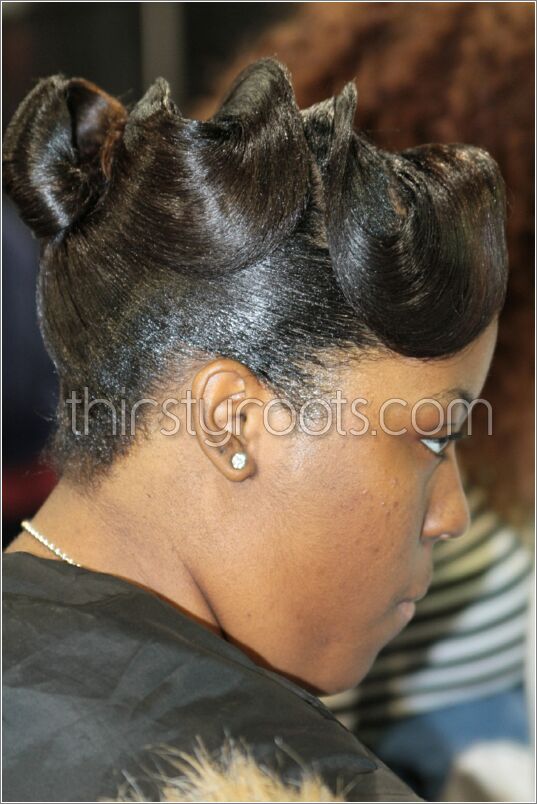 Black Women Updo Hairstyles