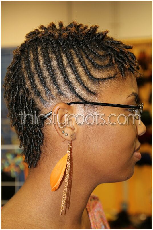 Comb Coils On Short Hair