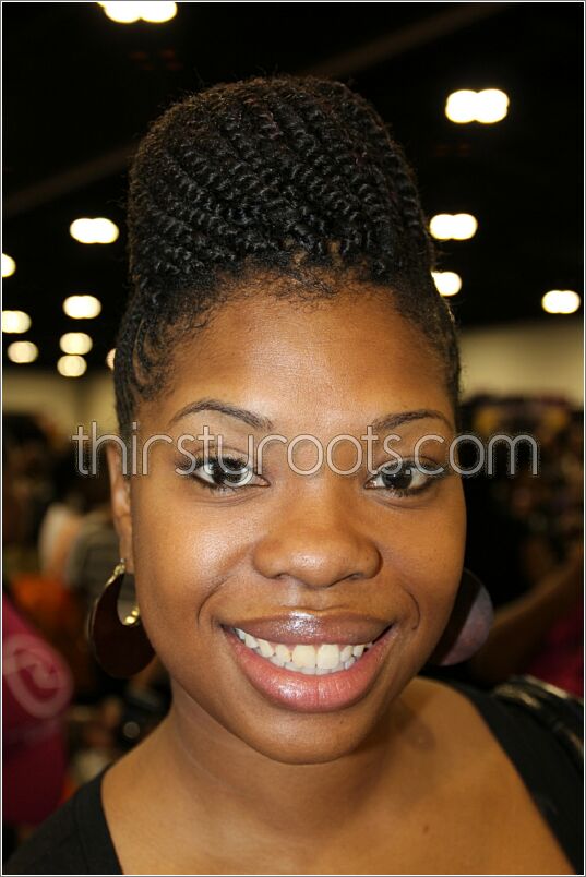 Flat Twists On Natural Hair