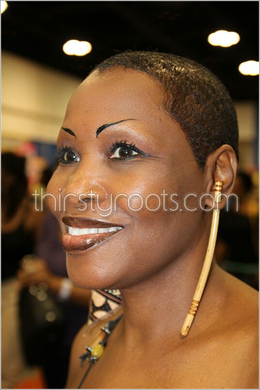 shaved haircut for black women
