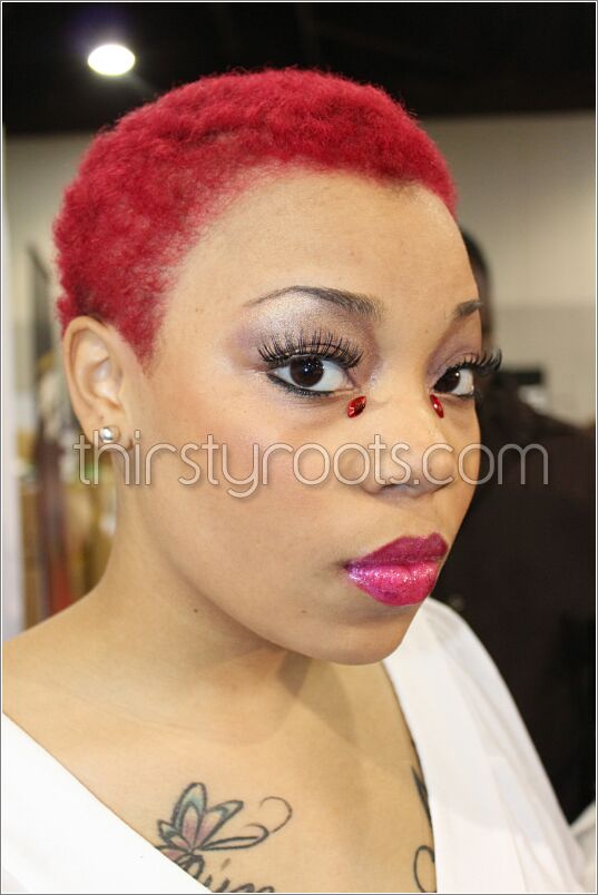 Short Red Hairstyles for Black Women