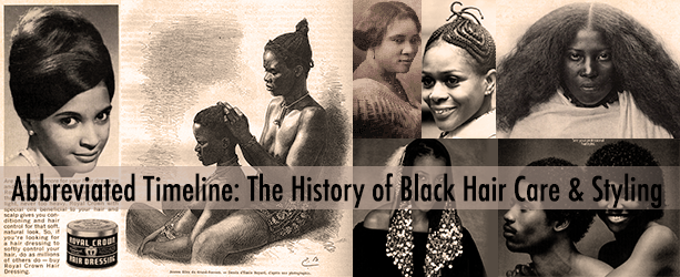 black hair history Information