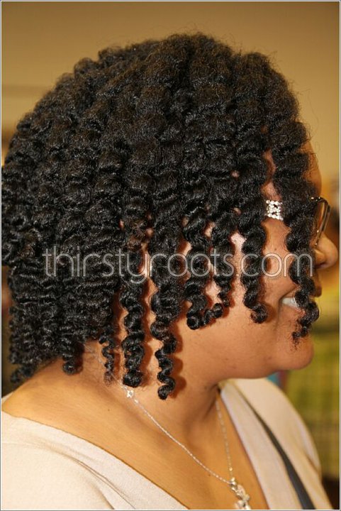 Chunky twist out