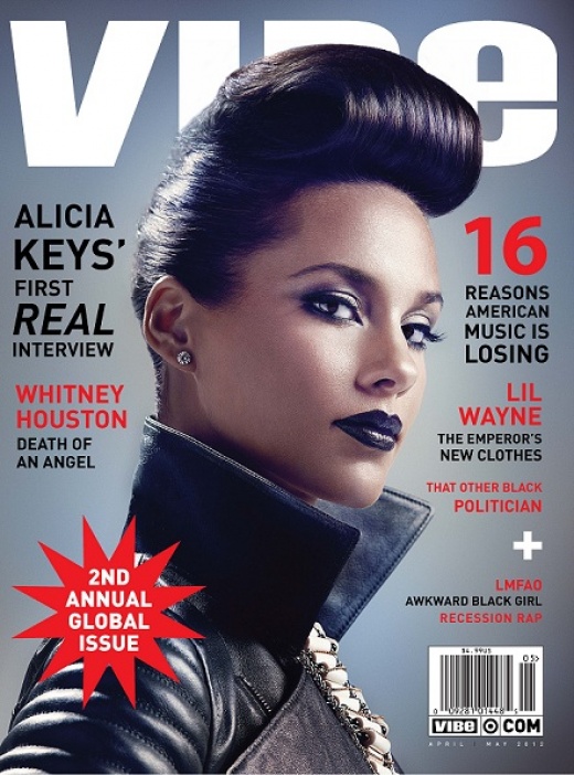 Alicia Keys Pompadour