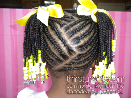African American Little Girl Braids Hairstyles