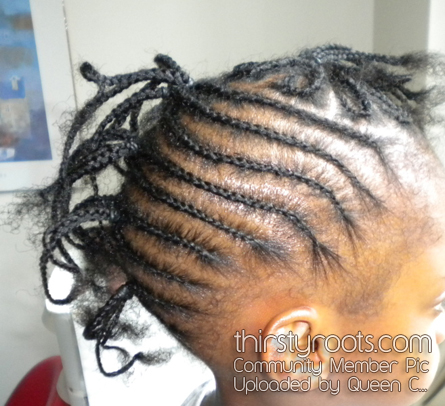 Little Black Girl Braids Hairstyles